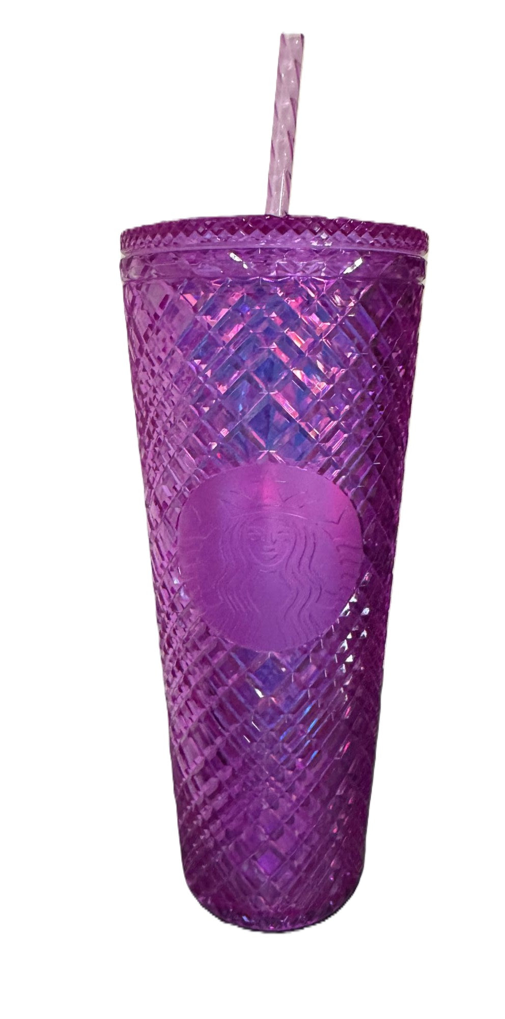 Starbucks 2024 Winter Edition Purple Jeweled Tumbler 24oz Venti - New