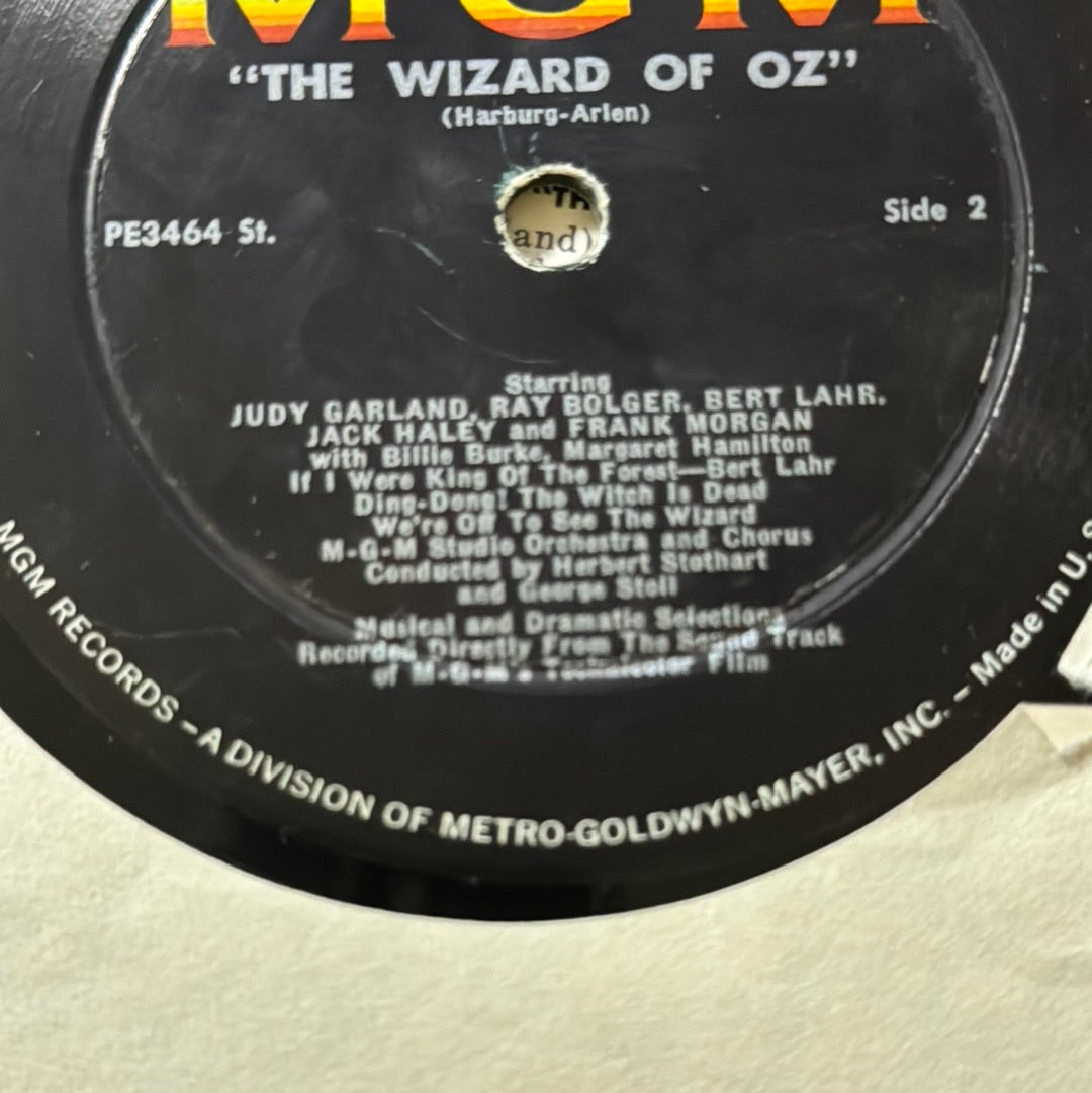 The Wizard of OZ LP Various Artist -RARE- Vintage