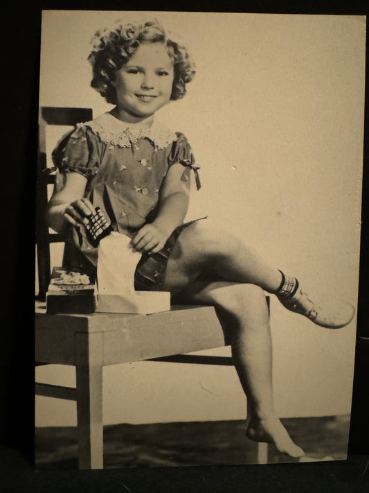 Postcard Shirley Temple Child Movie Star American Actress