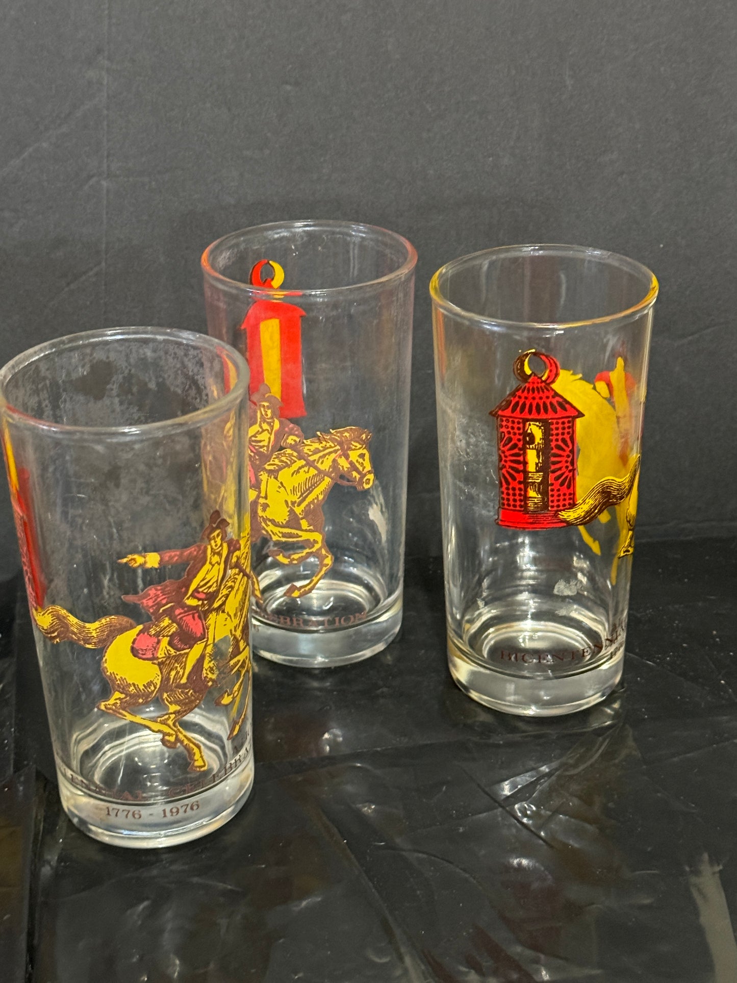 Bicentennial Celebration Tumblers A&P PB ‘76 Vintage