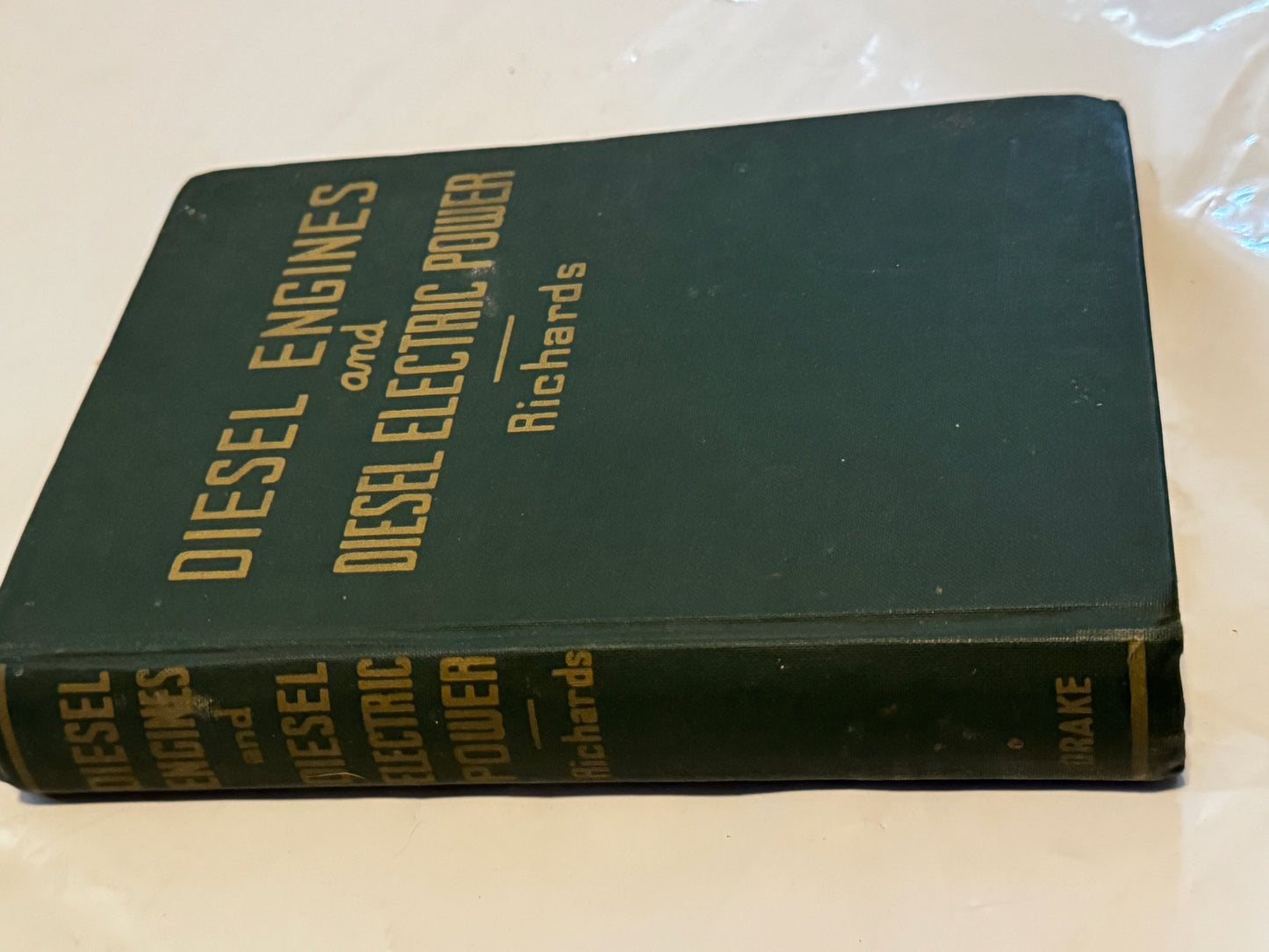 Diesel Engines and Diesel Electric Power by Richards 1941