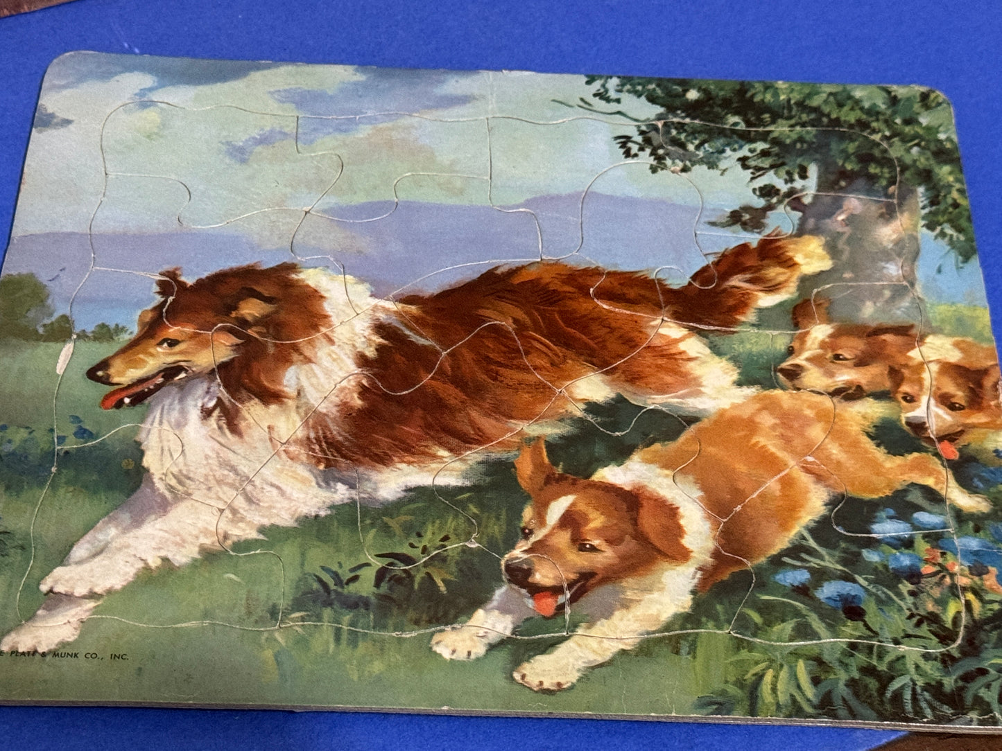 Animal Puzzles Platt and Munk Co Inc. Tray Puzzles (Lot of 4) - VINTAGE