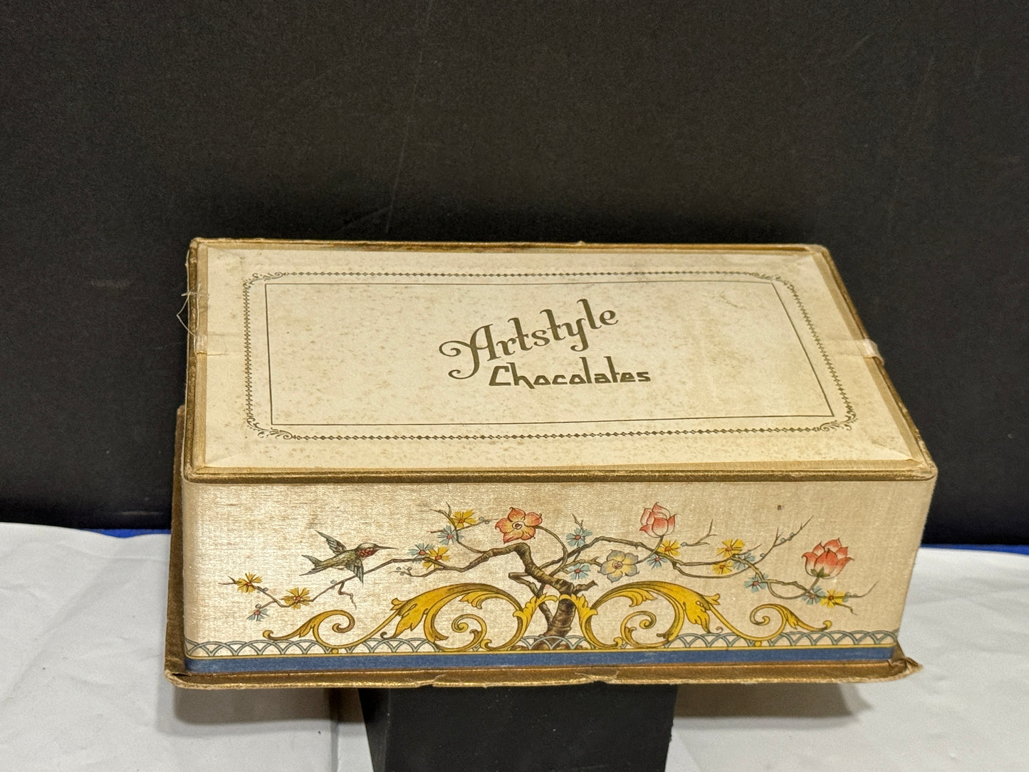 Artstyle Chocolate Covered Box - VINTAGE - EMPTY