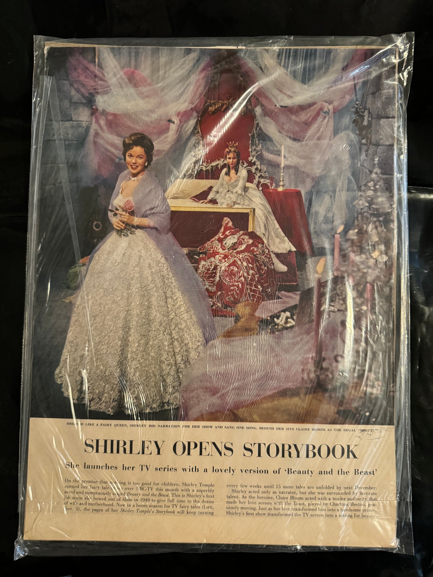 Shirley Opens Storybook Article - February 5, 1958