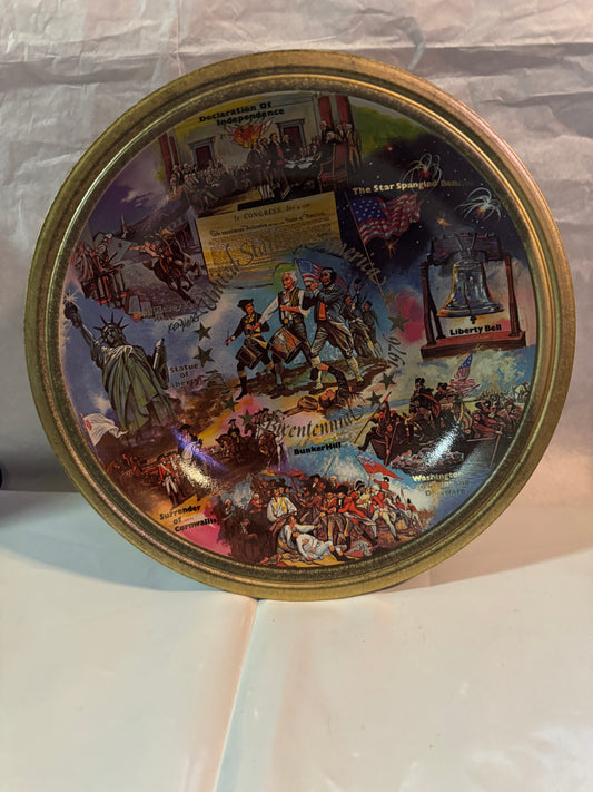 Bicentennial Commemorative Bowl Historical - Ken Haag Vintage