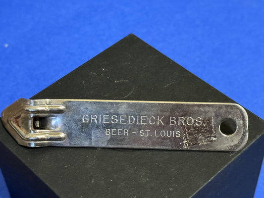 Bottle Opener - Griesedieck Bros. Beer St. Louis - Vintage