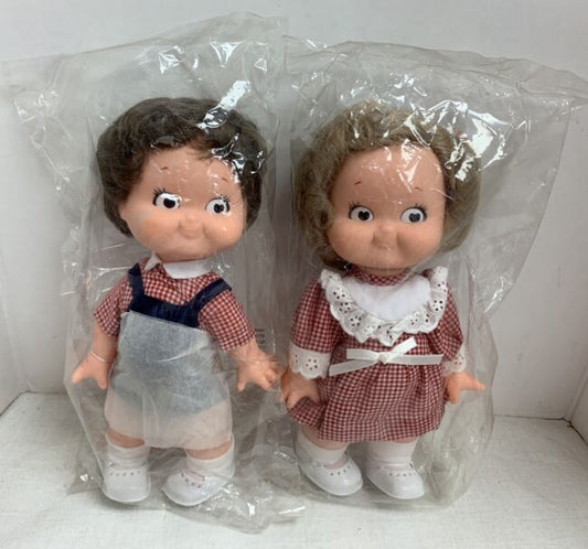 Campbell's Soup Kids 10" Dolls Boy And Girl Special Edition W/ Tags Vintage 1988