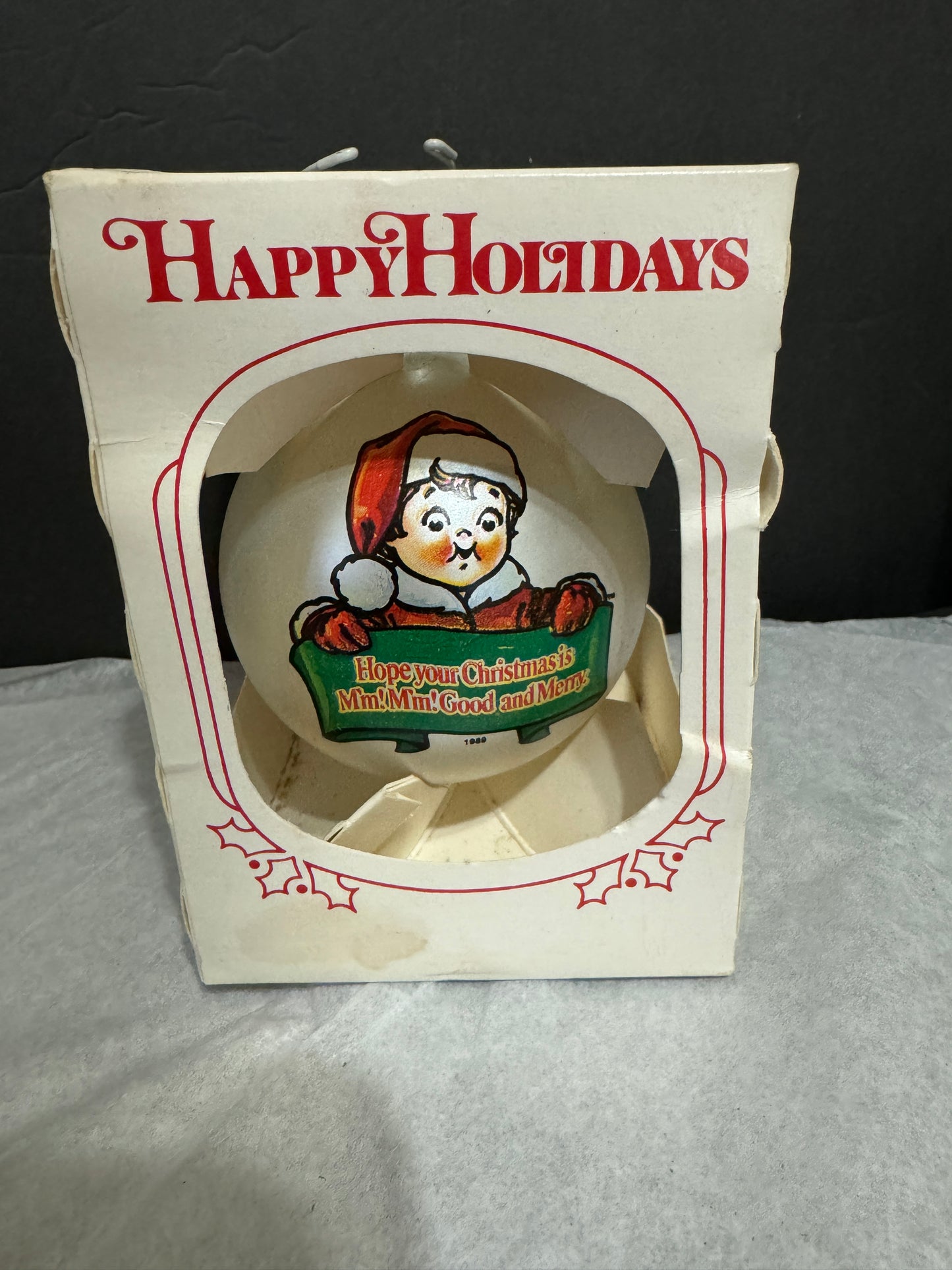 Campbell's Soups 1989 Christmas Ornament