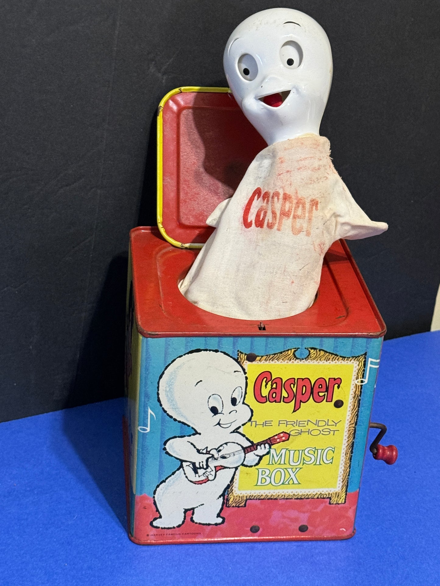 Casper The Friendly Ghost Music Box Mattel 1961 - Vintage