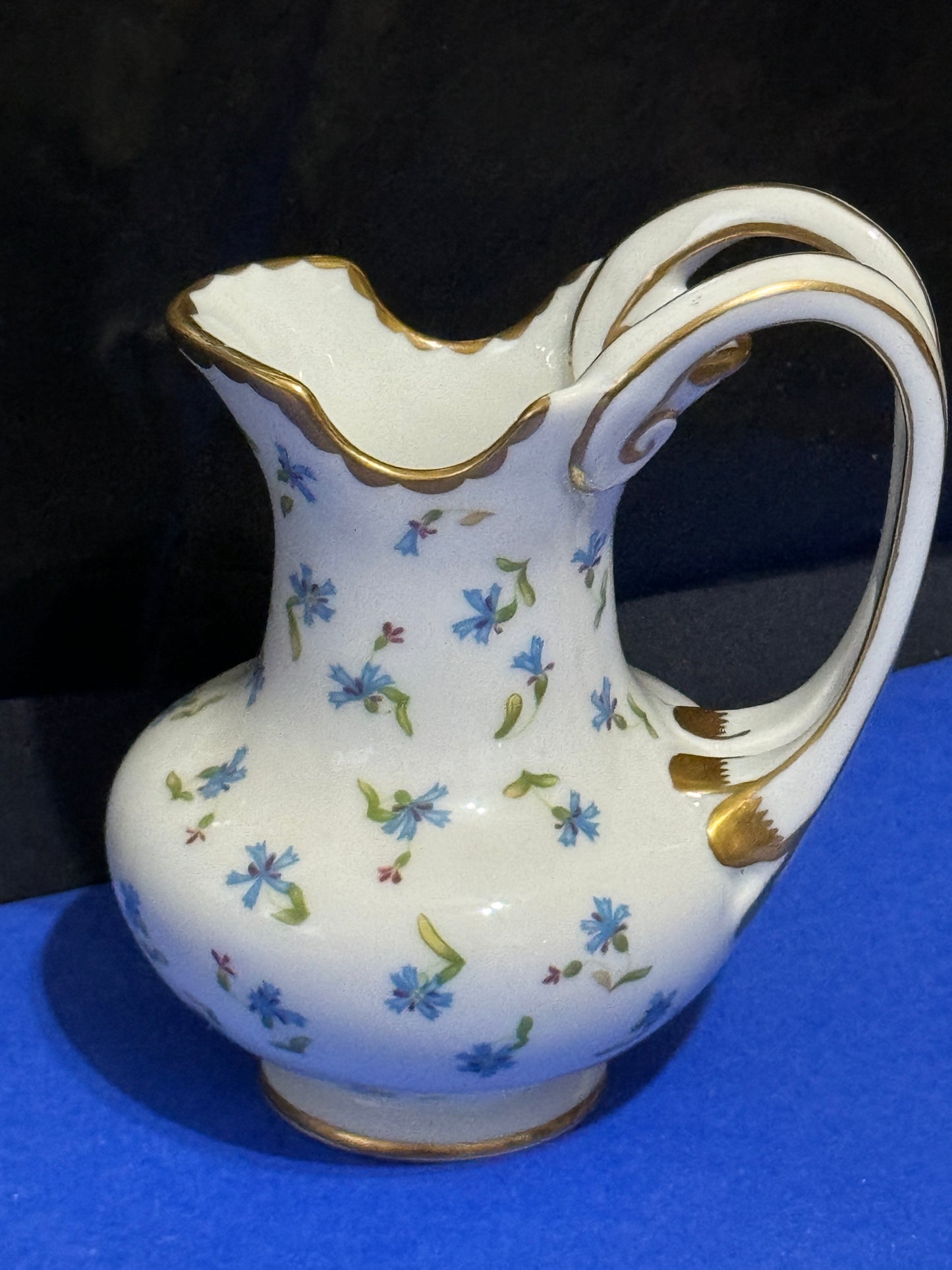 Mini Ceramic Pitcher By The Franklin Mint - Vintage