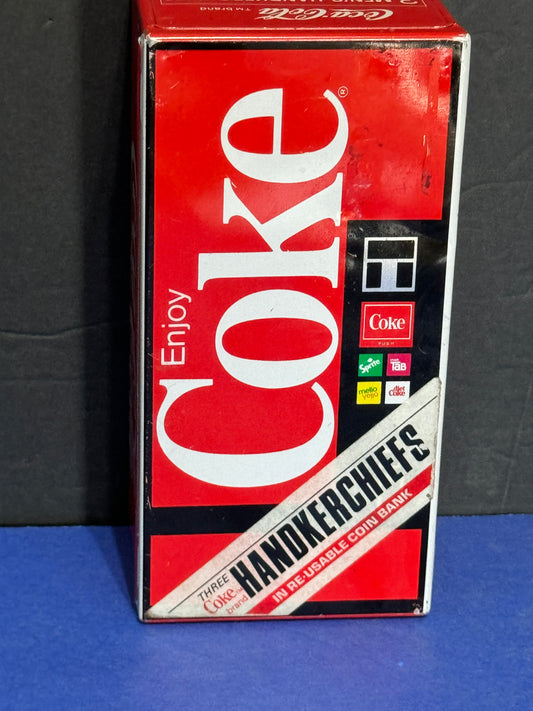 Coca Cola Vending Machine Coin Bank -  Vintage