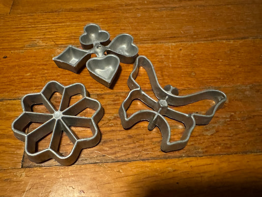 Cookie Cutters Heavy Made in Japan Party Patty Waffle (set of 3)