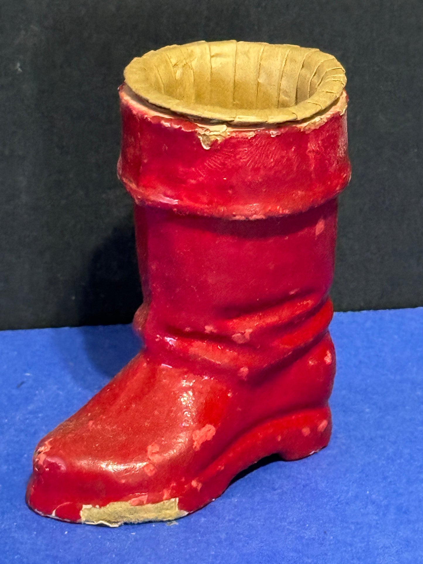 Red Cowboy Miniature Boot - VINTAGE