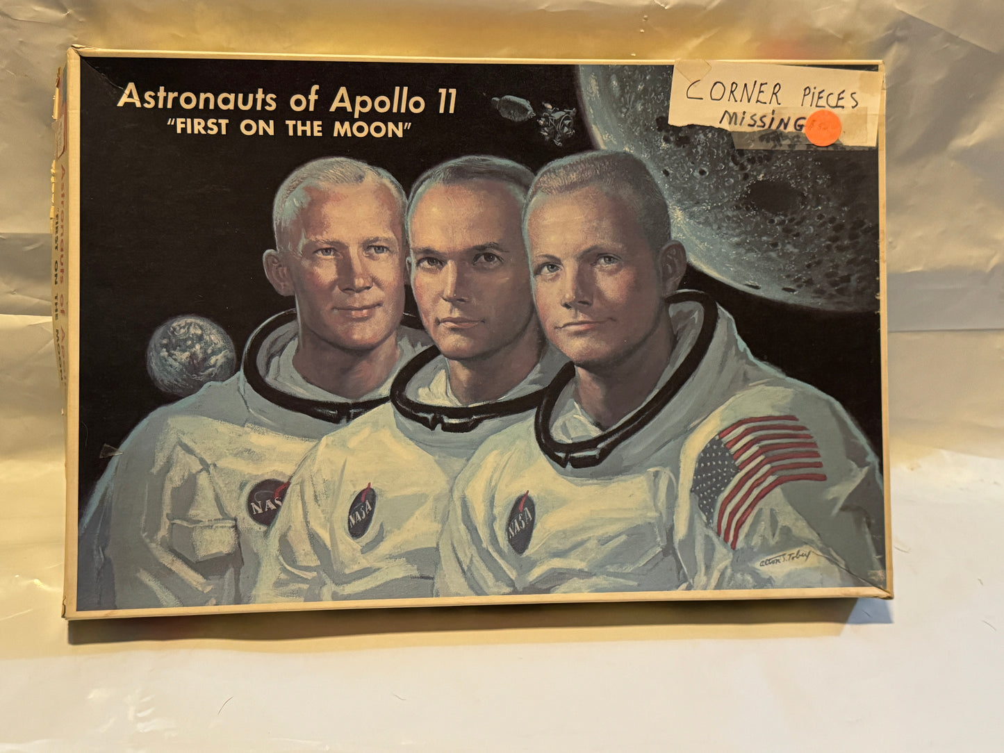 Astronauts of Apollo 11 First on the Moon Puzzle