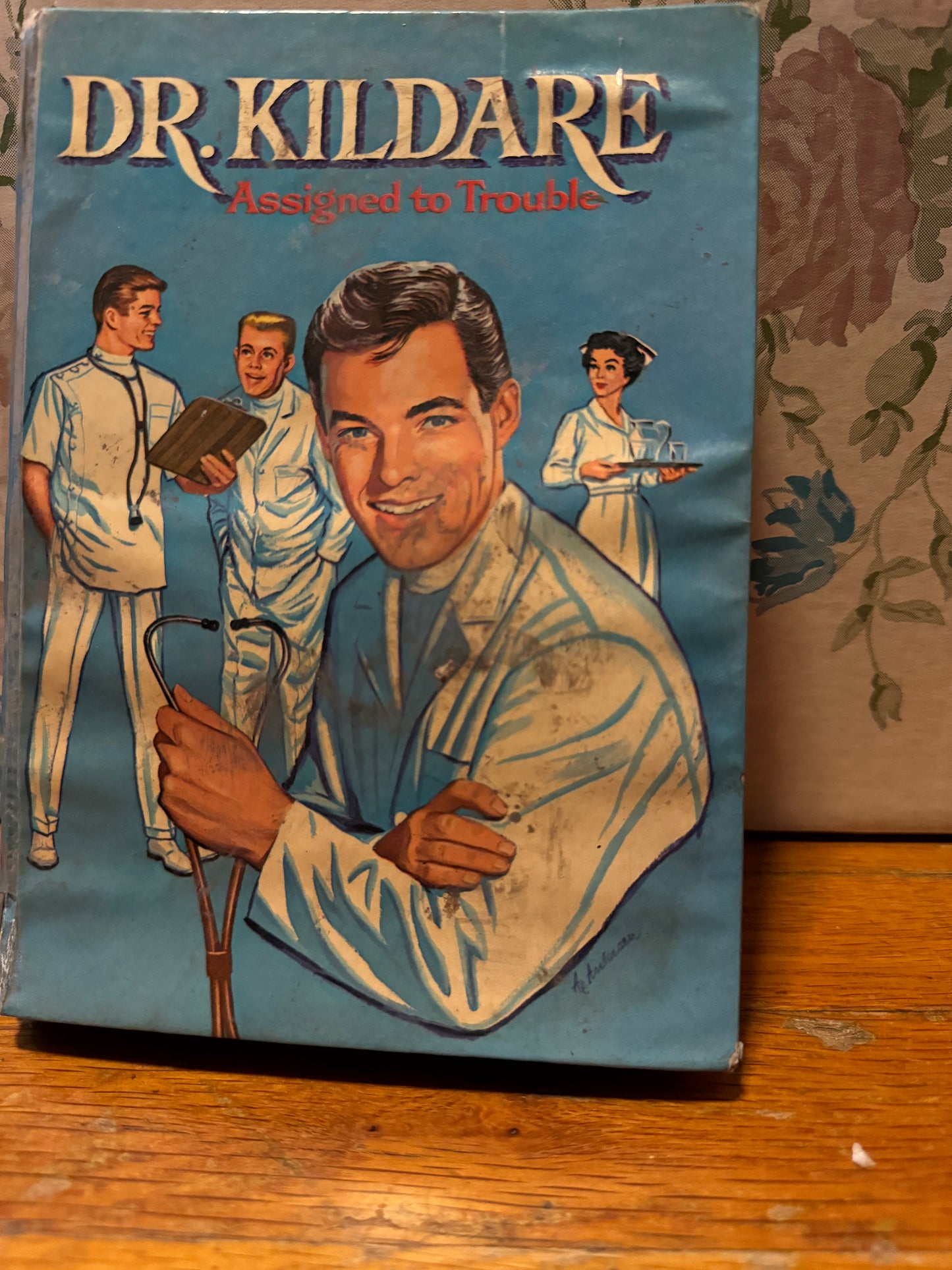 Dr. Kildare - "Assigned to Trouble"  by Robert C Ackworth 1963 Whitman HC Book