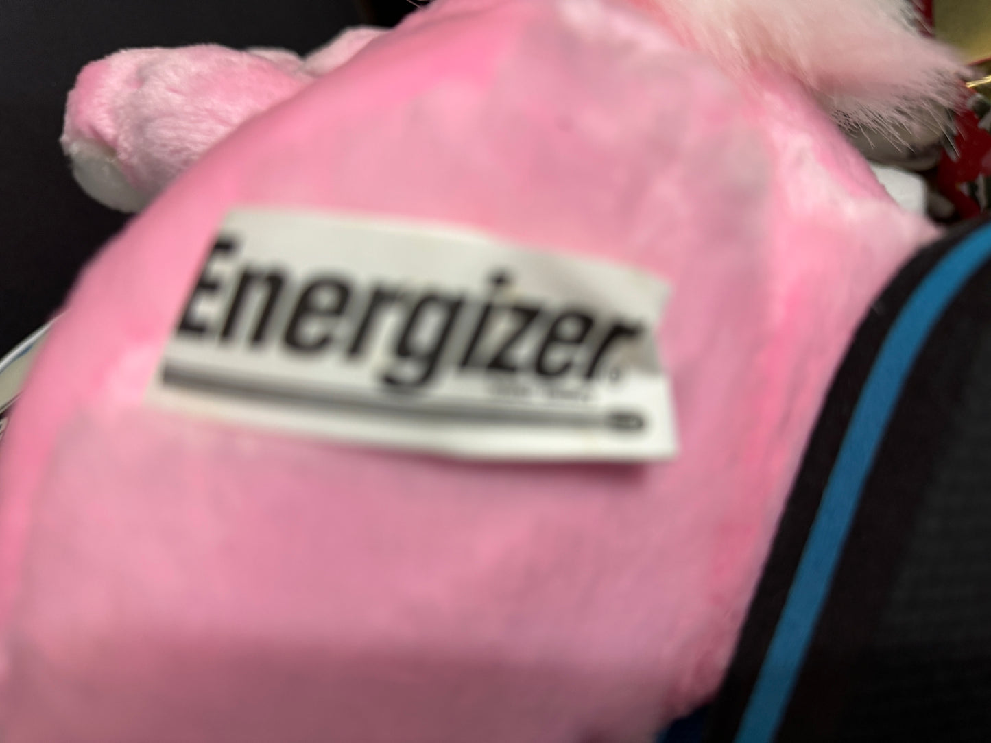 Pink Energizer Bunny Plush Promotional Display 24" (NEW) 1996 Vintage