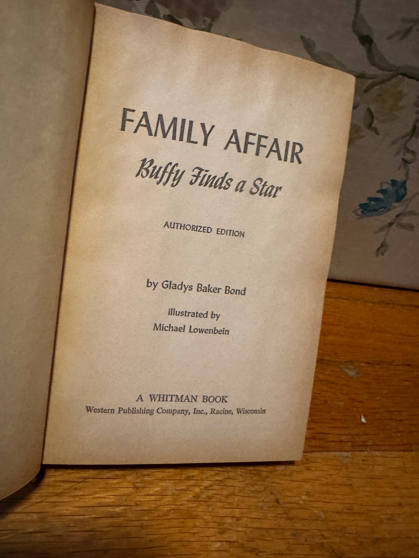 Family Affair Buffy Finds a Star HC 1970