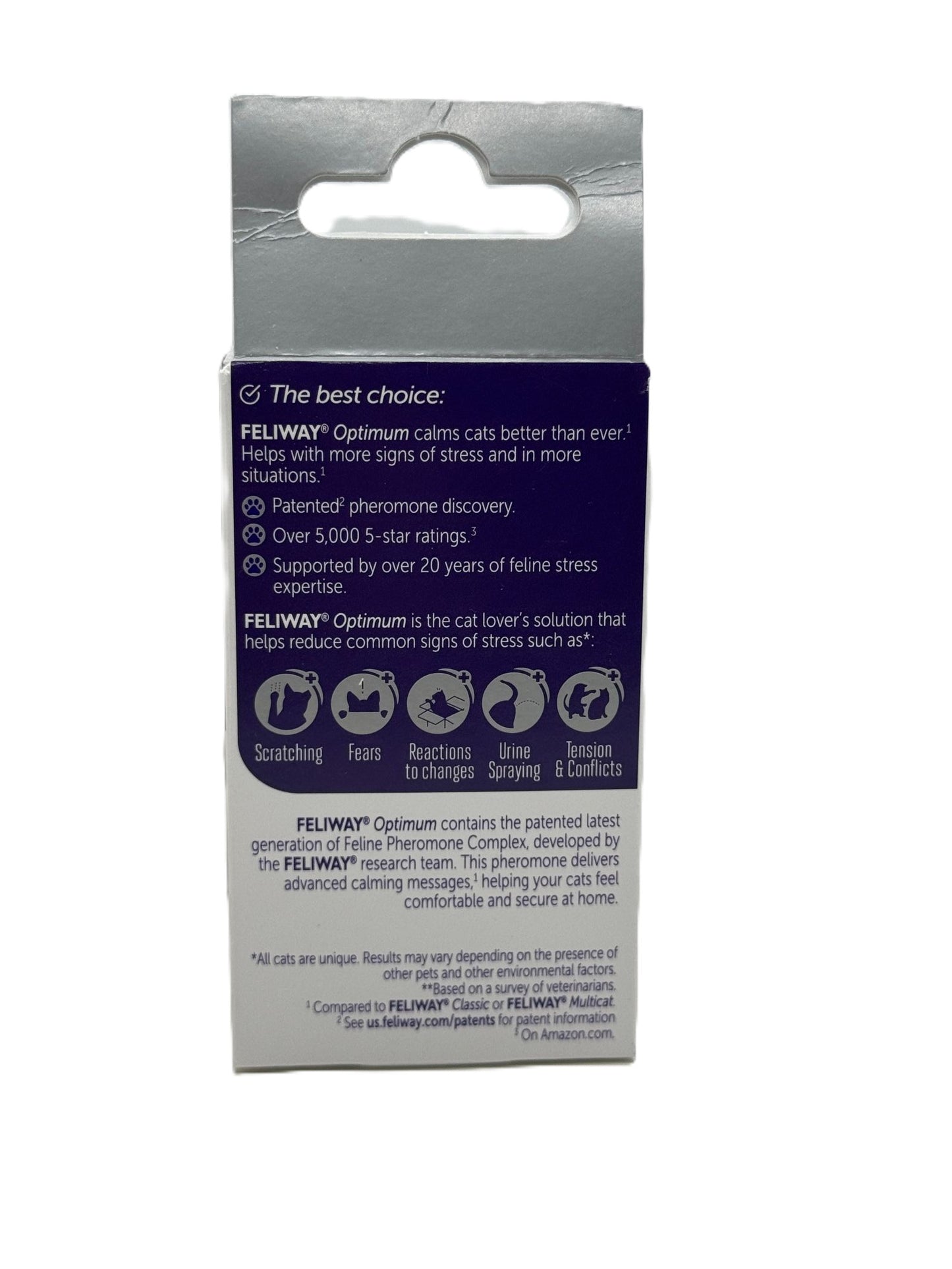 Feliway Optimum Enhanced Calming 30 day refill