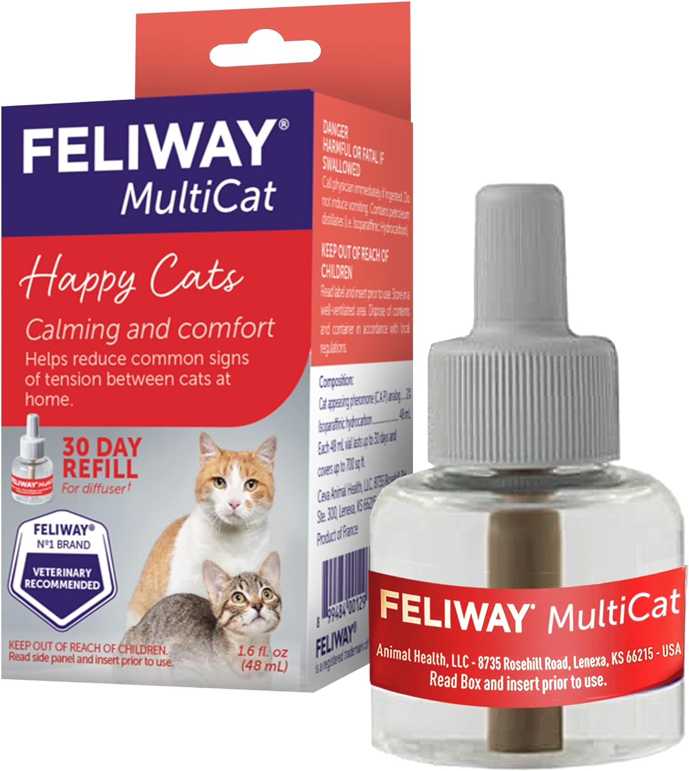 Feliway MultiCat 30day Refill 48ml