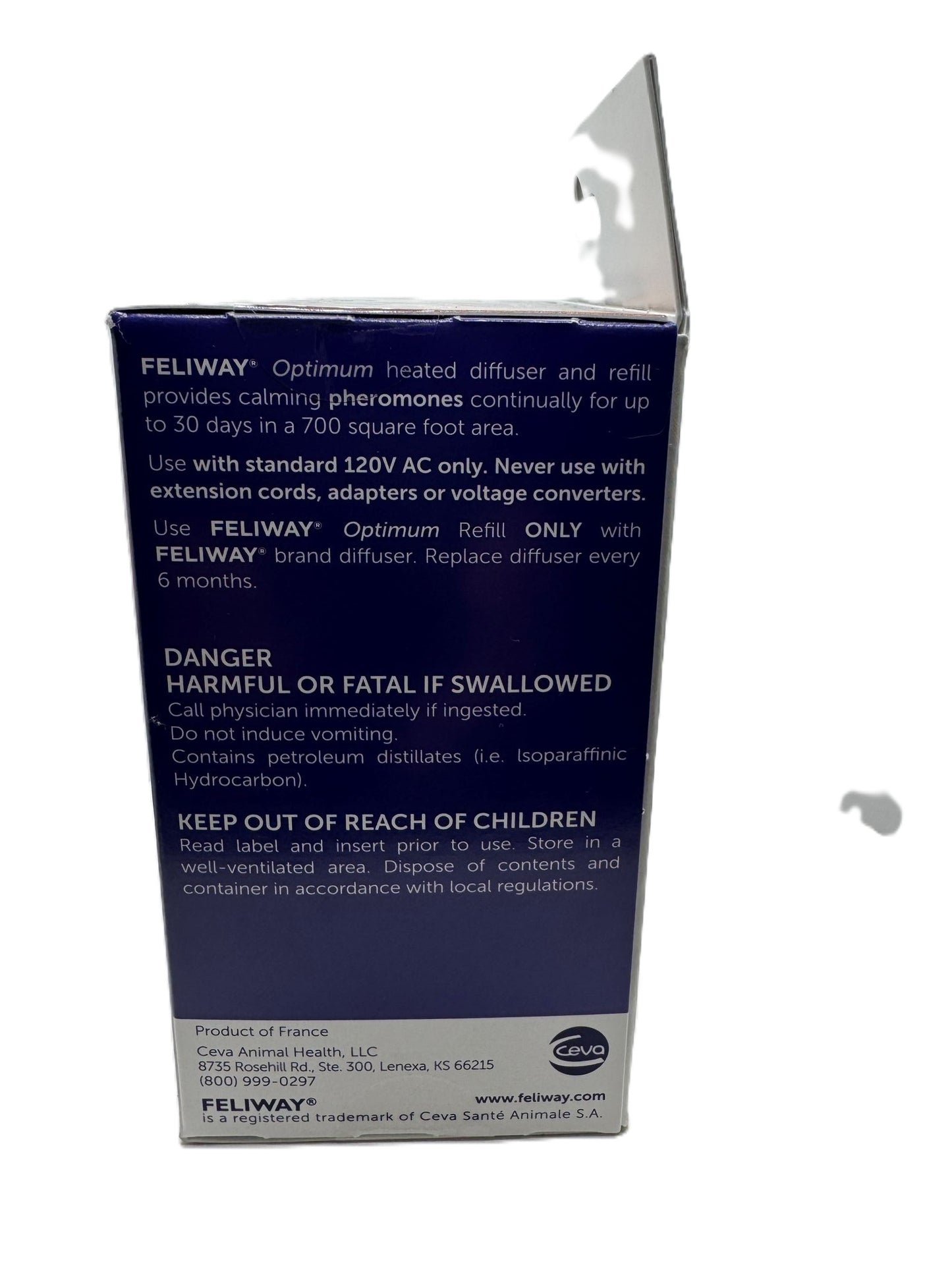 Feliway Optimum Enhanced Calming Diffuser and refill