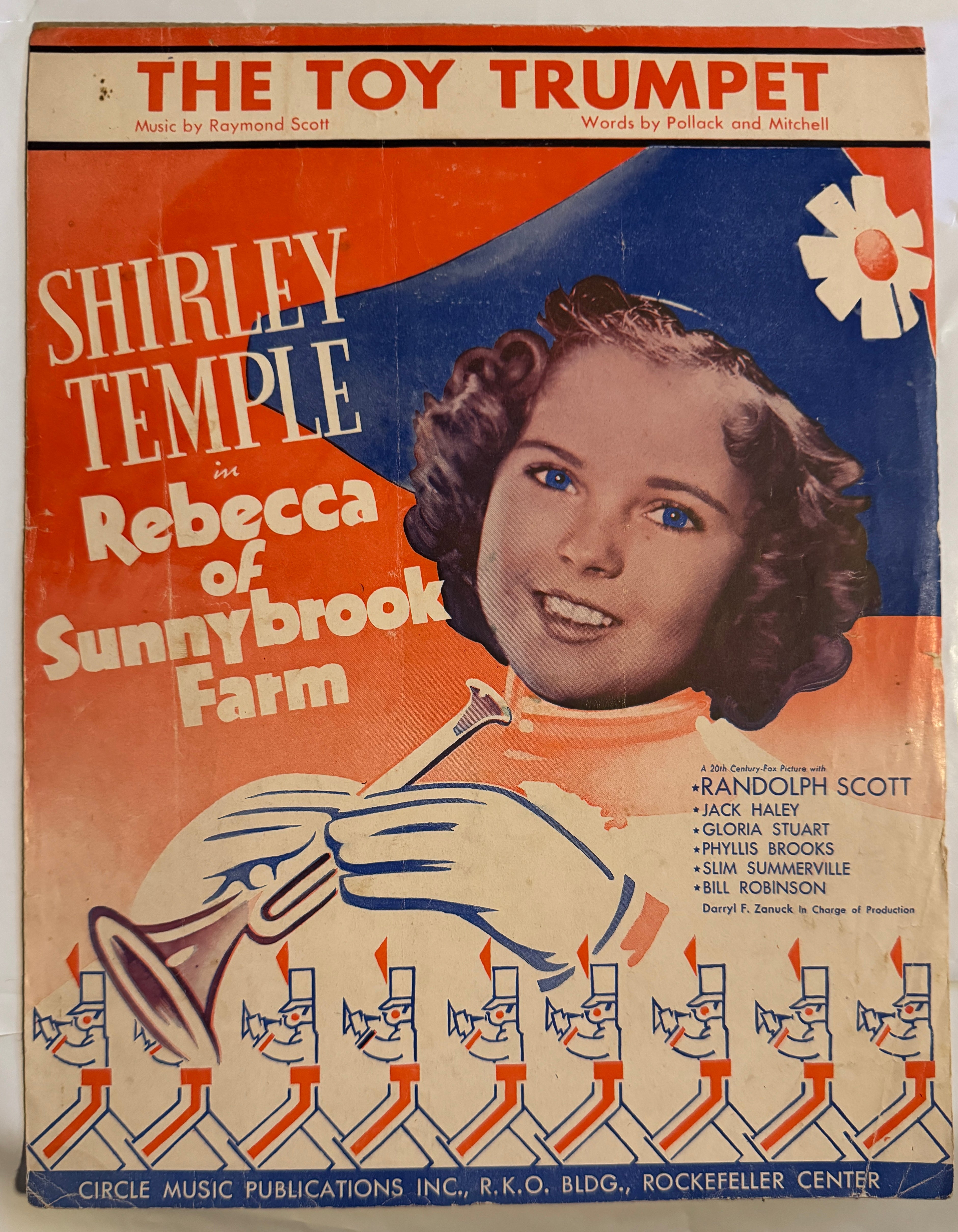 Shirley temple music selling sheet