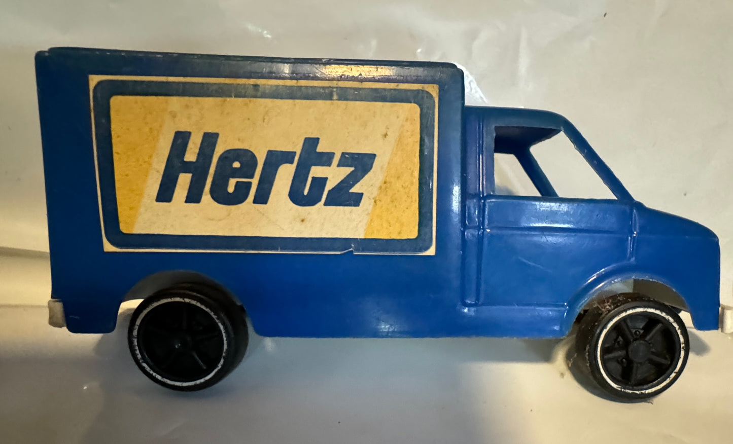 Hertz Blue Plastic Box Van