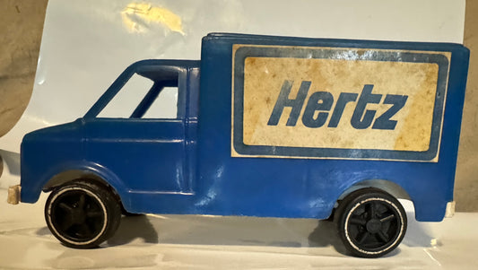 Hertz Blue Plastic Box Van