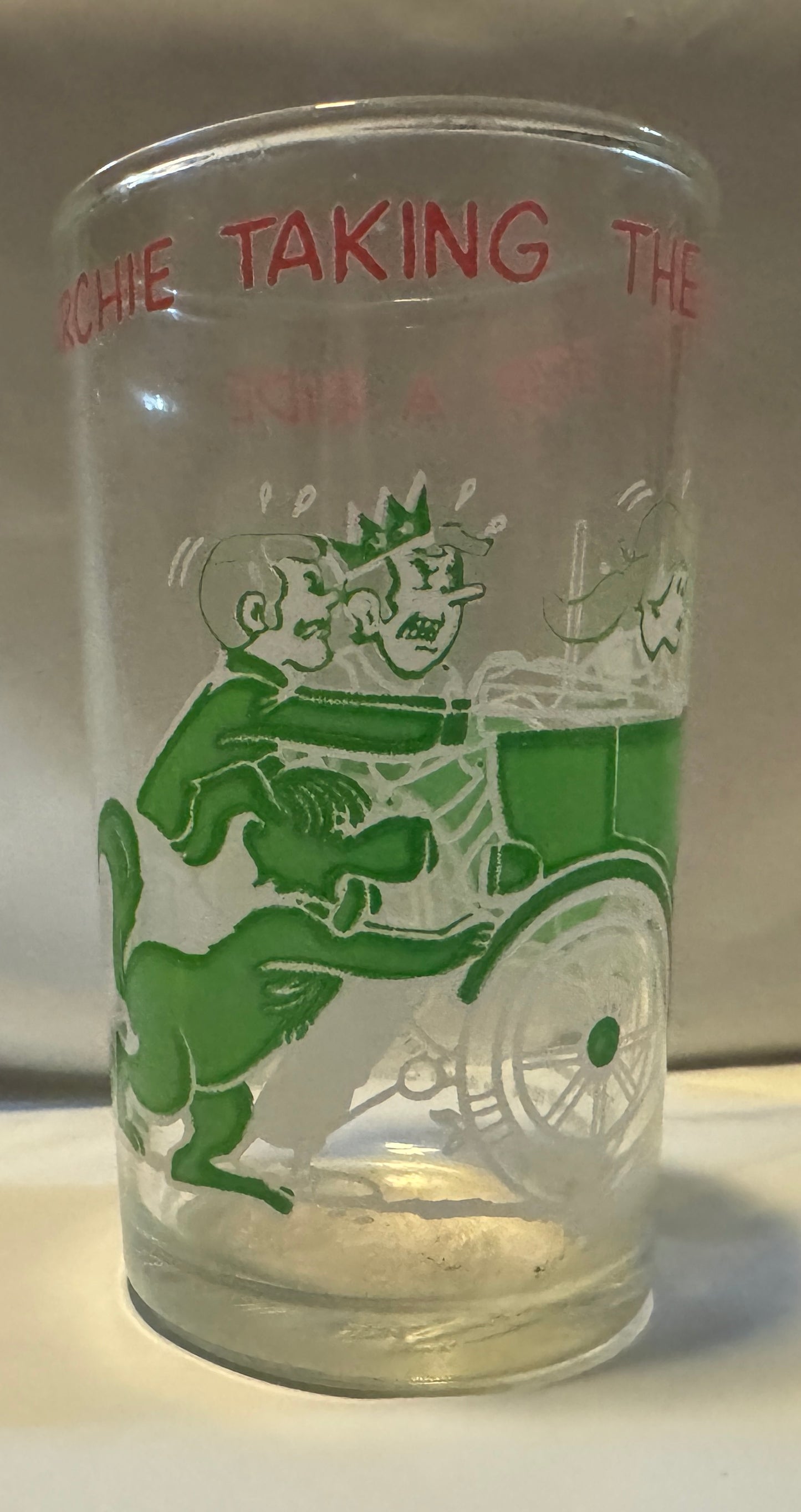 Archie Comics Vintage Welch's Jelly Glass 1971 Embossed Bottom Various