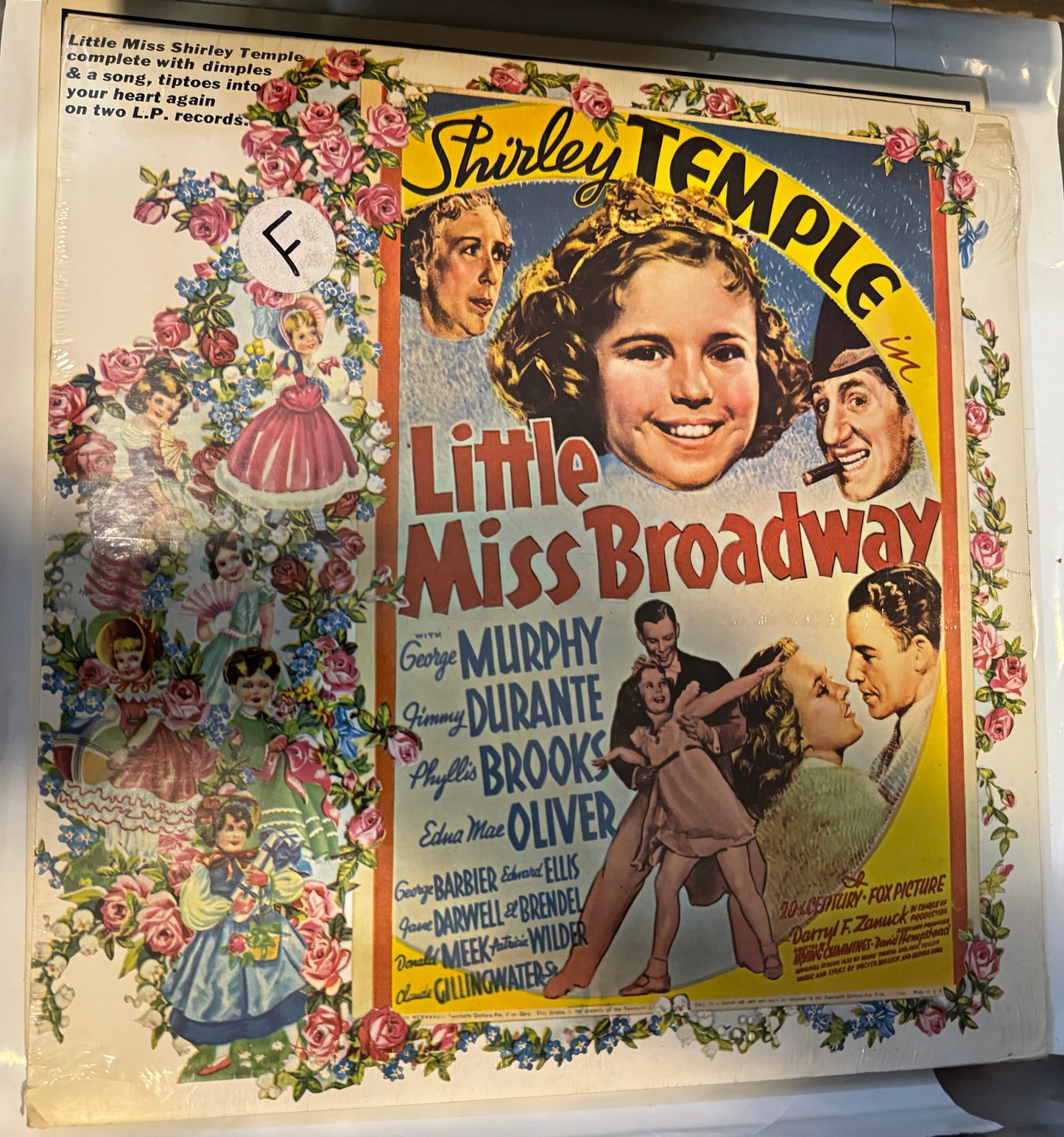 Little Miss Shirley Temple Two Records Set Album