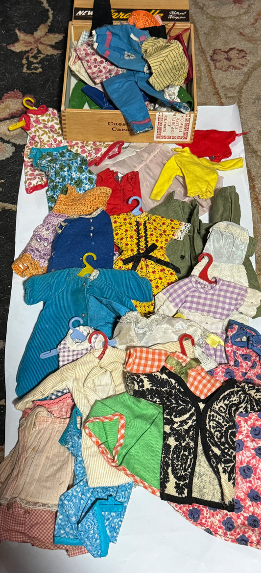 Handmade Barbie Clothes (Lot of 42 pieces) - 60s Vintage