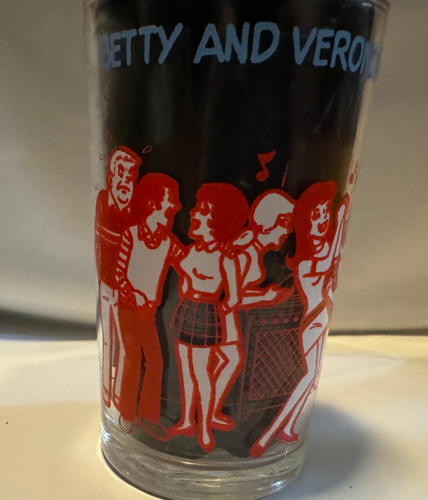 Archie Comics Vintage Welch's Jelly Glass 1971 Embossed Bottom Various