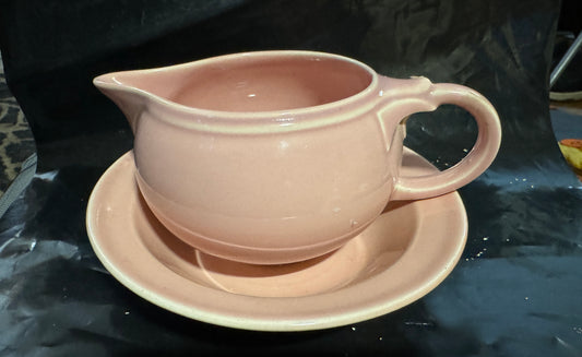 Taylor Smith Taylor Lu-ray Pastels Pink Creamer & Saucer