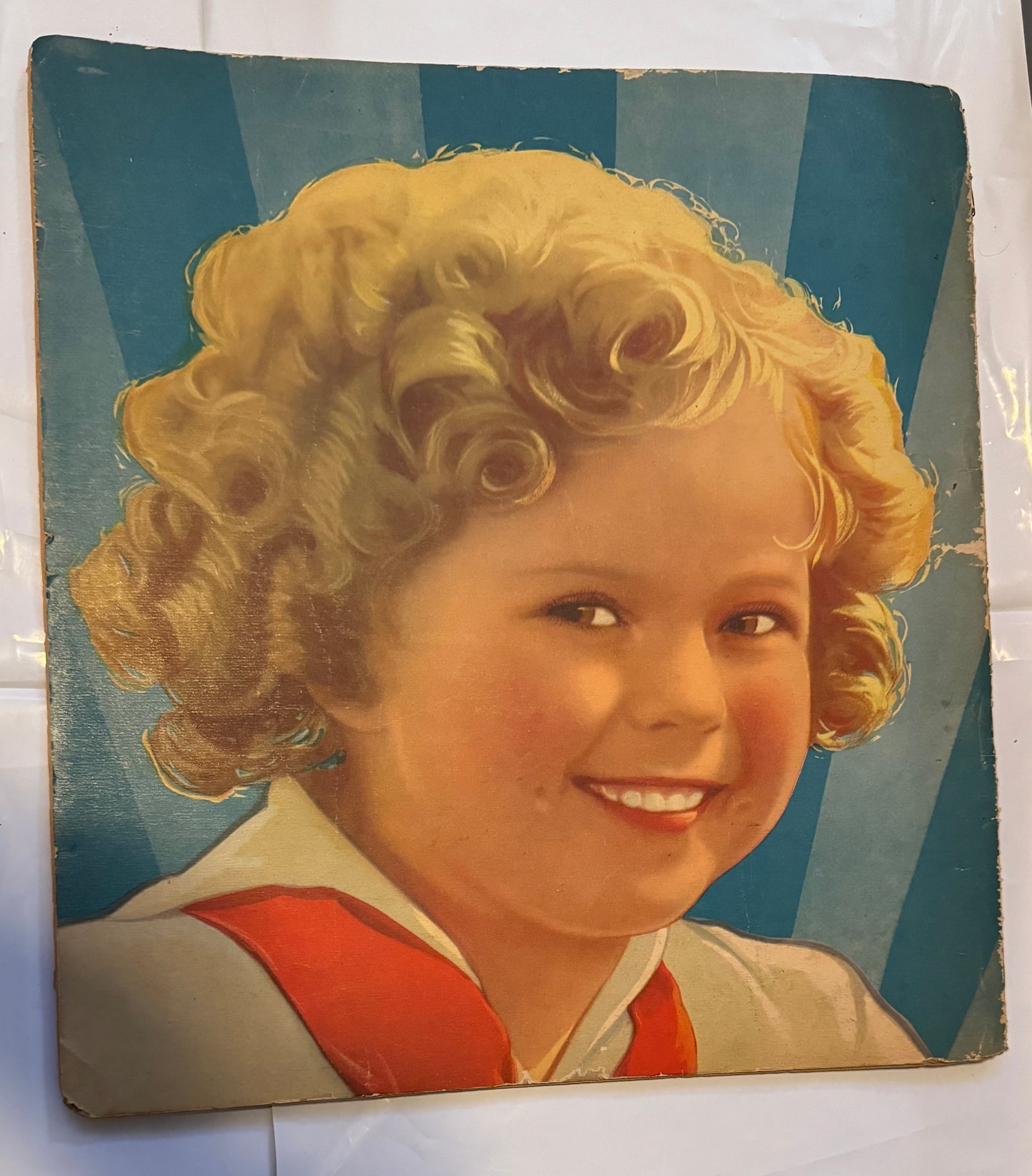 Shirley Temple A Great Big Book To Color 1936