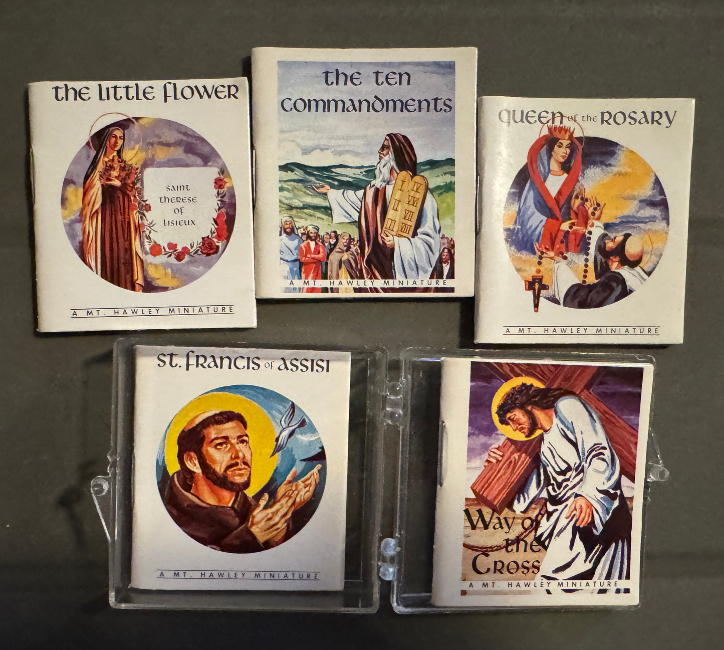 Children's Minatare Church Book set of 5 Vintage 1962