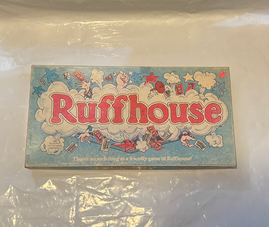 Ruffhouse Board Game 1980s - Vintage