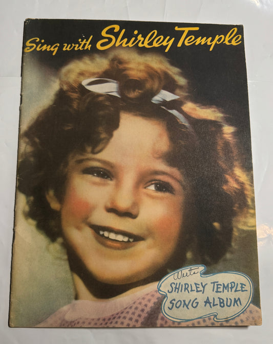 Shirley Temple Song Album Copyright 1935 Vintage