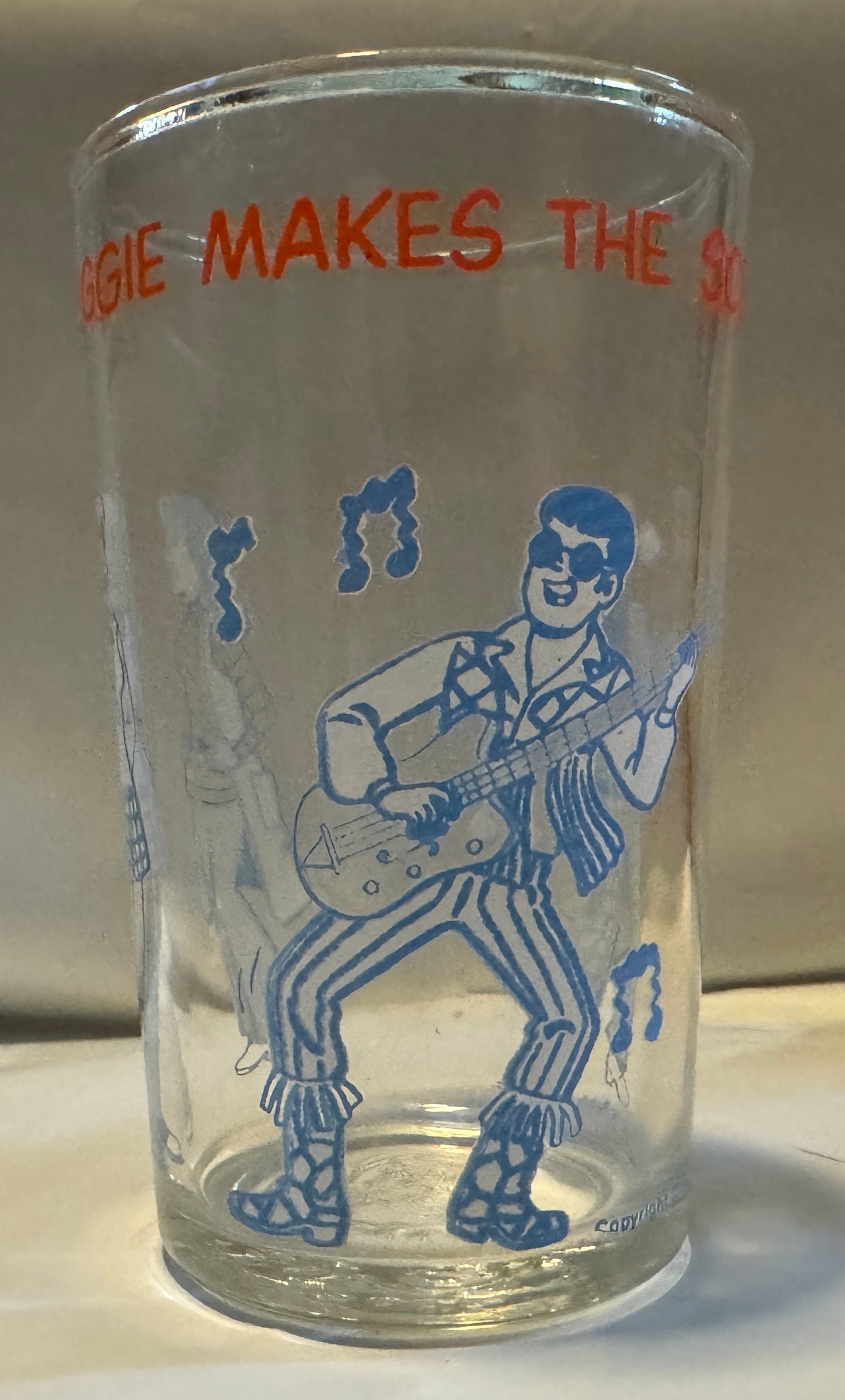 Archie Comics Vintage Welch's Jelly Glass 1971 Embossed Bottom Various