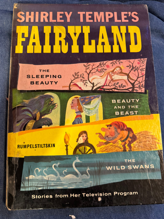 Storybook "Shirley Temple's Fairyland" from her Television Show, 1958 Vintage