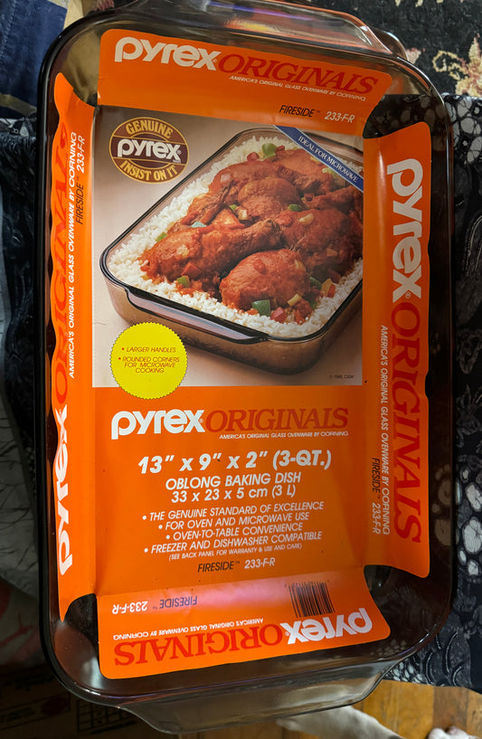 Pyrex Originals Baking Dish 233-F-R