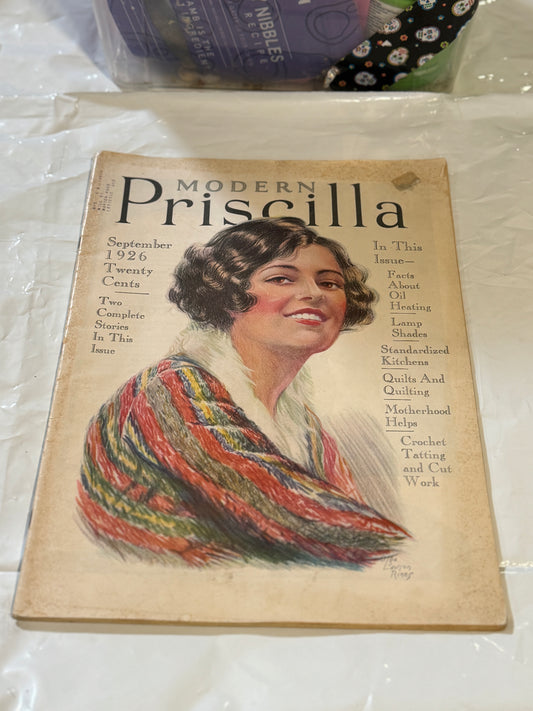 Modern Priscilla Magazine Sept 1926 Vintage