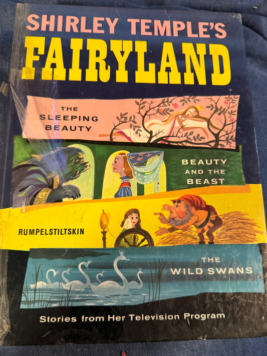 Storybook "Shirley Temple's Fairyland" from her Television Show, 1958 Vintage