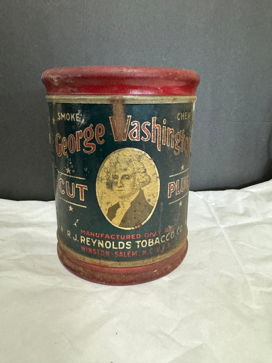 George Washington Cut Plug Tobacco RJ Reynolds 1900s