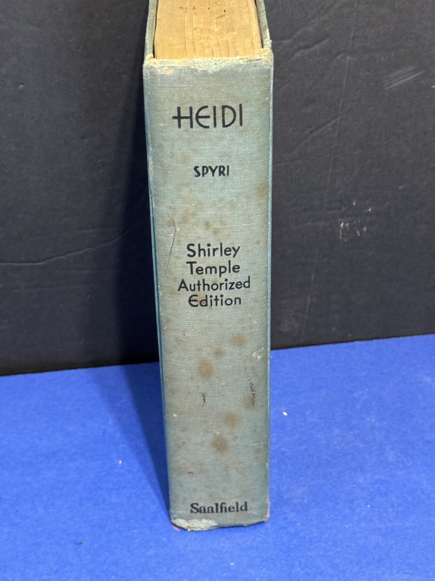 Heidi Shirley Temple Edition - Hardback 1937