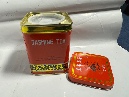 Sunflower 2060 Jasmine Tea 120g Empty VINTAGE