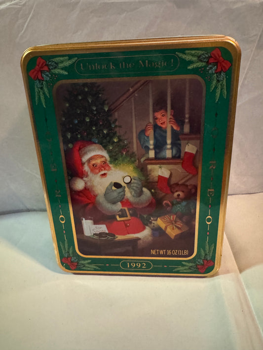 Oreo My Best Christmas Ever Unlock the Magic Collectible Christmas 1992 Tin