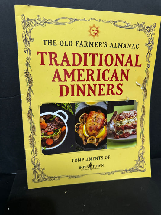 The Old Farmers Almanac Traditional American Dinners Cookbook 2022 magazine