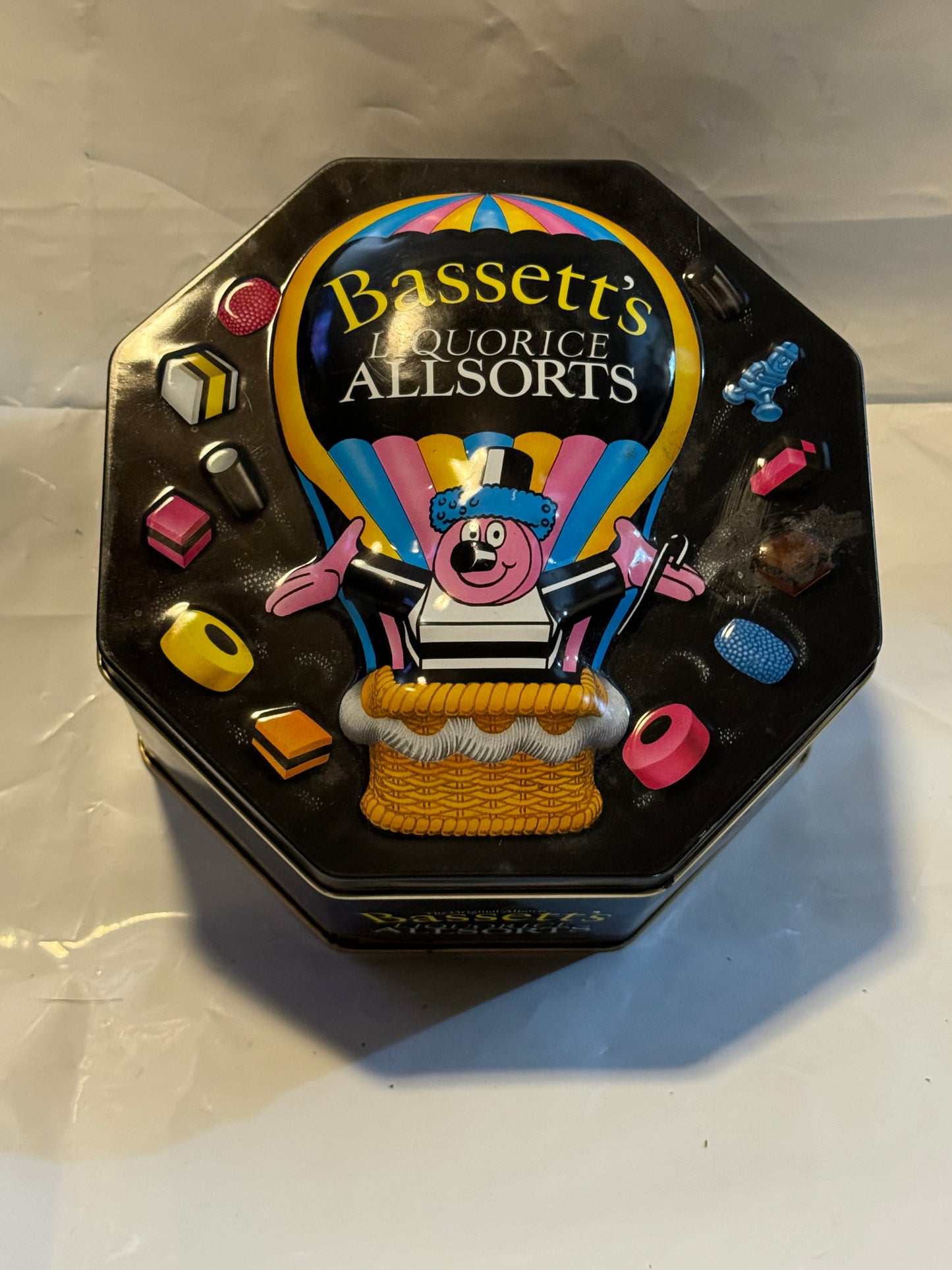 Bassett's Liquorice Allsorts - Empty - Tin Vintage