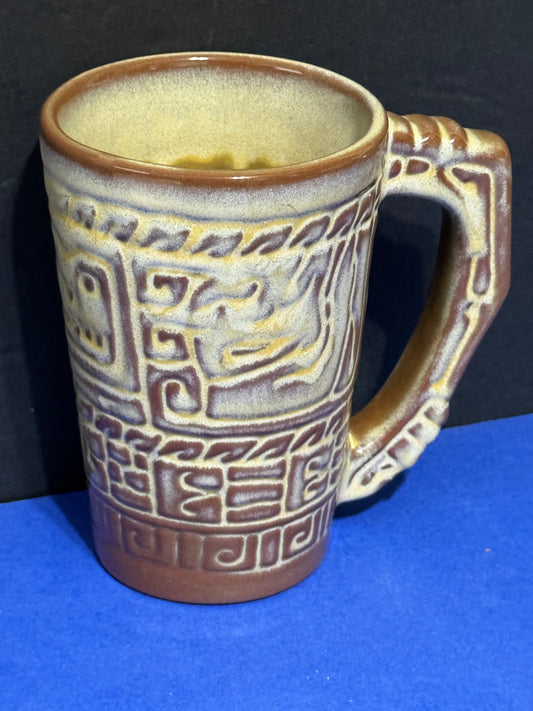 Mayan Aztec Grandmug FRANKOMA - Vintage