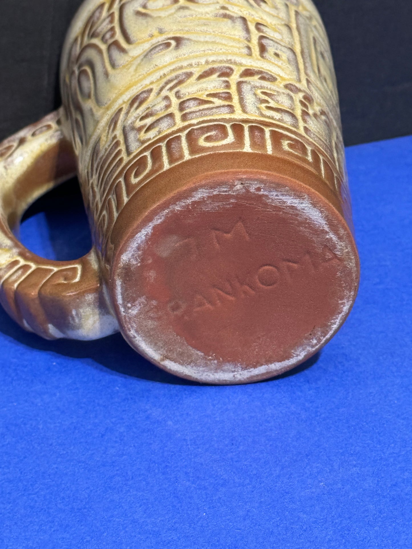 Mayan Aztec Grandmug FRANKOMA - Vintage