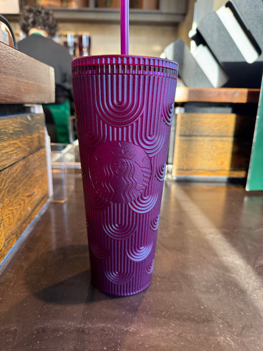 Purple Pearl Siren Scale Tumbler 2024 Starbucks VENTI